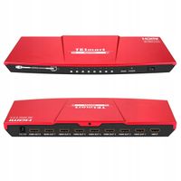 PRZEŁĄCZNIK KVM STACJA DOKUJĄCA SWITCH HUB 60 HZ 4:4:4 ADAPTER SPLITTER
