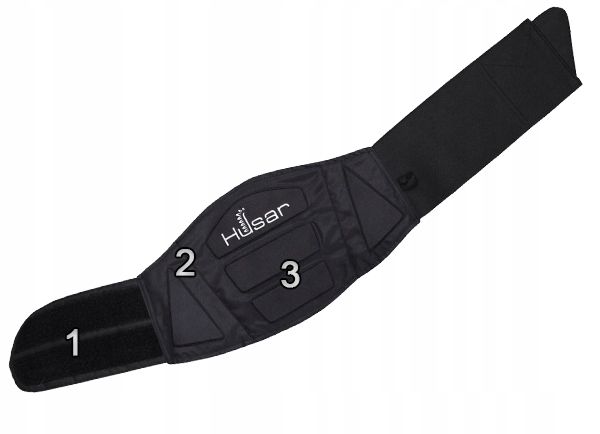 PAS NERKOWY MOTOCYKLOWY HUSAR WINGS zdjęcie 5