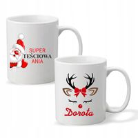Kubek z imieniem PREZENT SUPER TEŚCIOWA