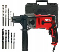 DWUBIEGOWA WIERTARKA UDAROWA 1050W 6745 SKIL + WALIZKA + 10 WIERTEŁ