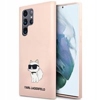 2 x Etui Karl Lagerfeld KLHCS23LSNCHBCP S23 Ultra S918 hardcase różowy/pink