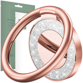 tech-protect magnetic phone ring glitter rose