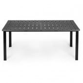 DUZY STOL OGRODOWY 8 OSOBOWY 180x90 MULTIGARDEN SZARY BLAT