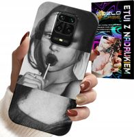 ETUI DO XIAOMI NOTE 9 PRO / 9S - MONA LISA Z LIZAKIEM MODNE WZORY CASE