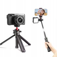Ulanzi MT-16 Statyw VLOG do selfie głowica kulowa STATYW SELFIE STICK 2w1