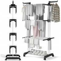 SUSZARKA NA PRANIE STOJĄCA NA UBRANIA PIONOWA NA BALKON ZEWNĘTRZNA