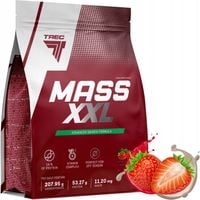TREC GAINER MASS XXL 4800G ODŻYWKA NA MASĘ BIAŁKO WPC 80 WITAMINY KOKTAJL