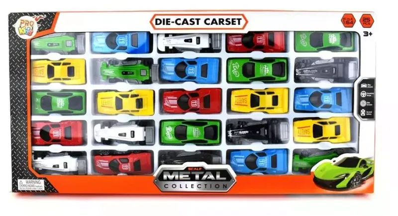 Auto metalowe 25szt zdjęcie 1