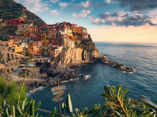 Puzzle 1500 Elementów Widok Na Cinque Terre na Arena.pl