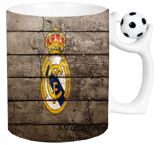 Kubek z piłką dla Fana Real Madryt zdjęcie 2