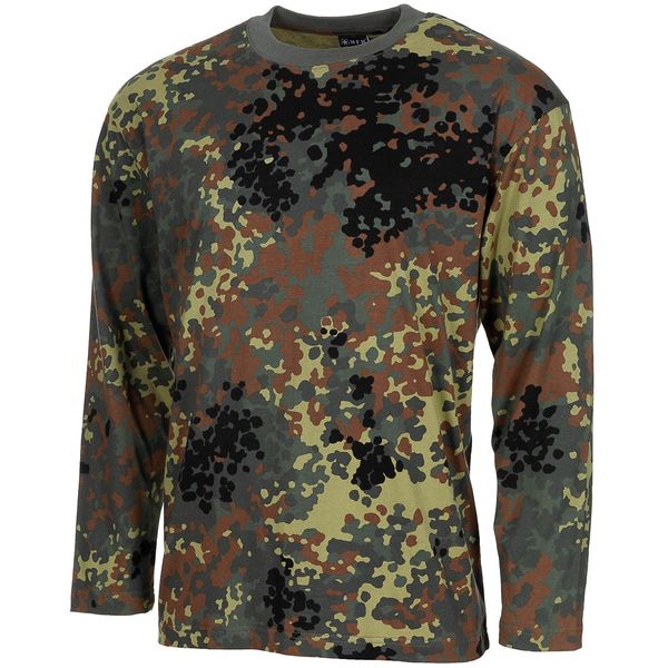 Koszula US langarm flecktarn 170 g/m² L zdjęcie 1