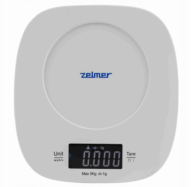Waga kuchenna Zelmer ZKS1451 biały 5 kg zdjęcie 3