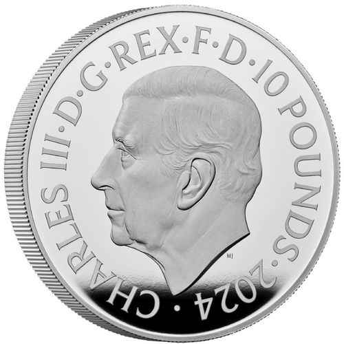 Royal Mint Lunar: Rok Smoka 5 uncji Srebra 2024 Proof na Arena.pl