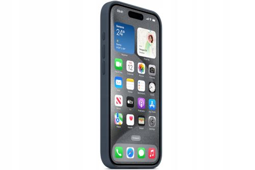 Plecki Apple do Apple iPhone 15 Pro Max niebieski na Arena.pl