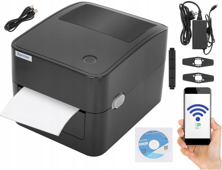 XPRINTER Drukarka do etykiet termicznych kurierskich LAN USB zdjęcie 5