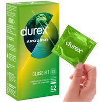 Prezerwatywy Durex Arouser prążkowane stymulujące dopasowane 12 szt.