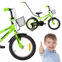 ROWER DZIECIĘCY ROWEREK 18 CALI TABOU ROCKET ALUMINIOWY PROWADNIK BMX LEKKI