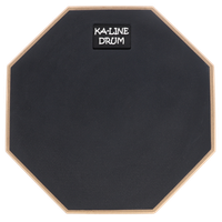 Pad perkusyjny do ćwiczeń treningowy dla perkusistów PPM300 8 20cm Czarny