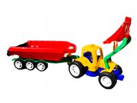 Spychacz z przyczep+rczka 70198