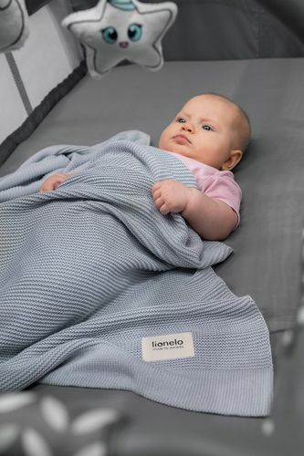 KOCYK BAMBUSOWY OTULACZ DZIECIĘCY 75x100cm MIĘKKI LIONELO BAMBOO BLANKET na Arena.pl