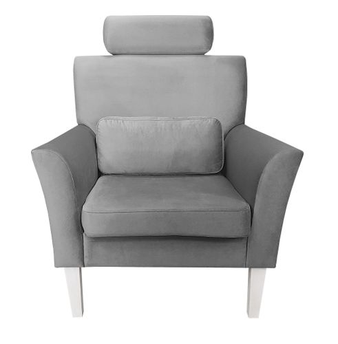 Fotel DENVER nogi białe MG17 na Arena.pl