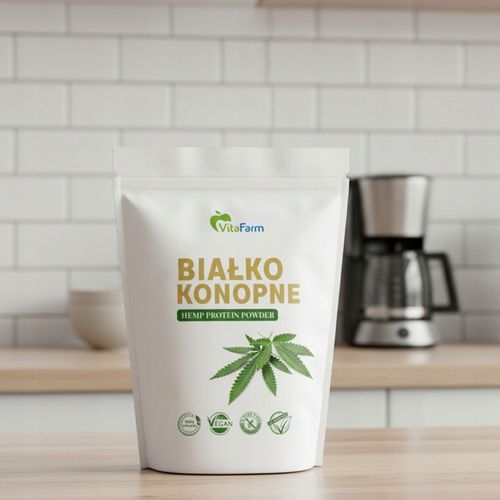 BIAŁKO KONOPNE 500 G HEMP PROTEIN na Arena.pl