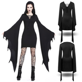 przebranie sukienka nietoperz wampirzyca