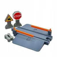 Przejazd Kolejowy ze Szlabanami i Znakami do Kolejki Drewnianej z Ikea Lidl