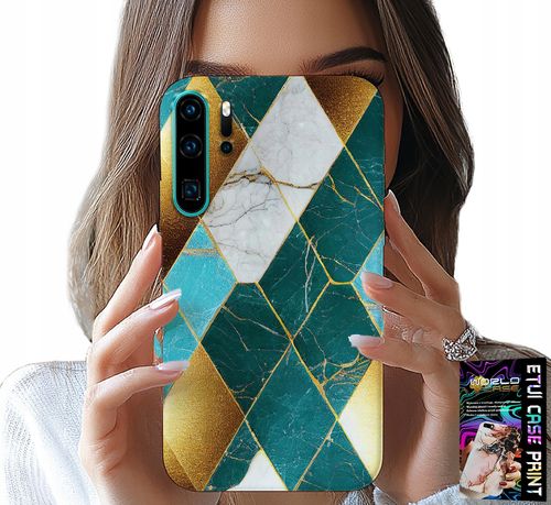 ETUI DO HUAWEI P30 PRO - ELEGANCKIE MODNE WZORY CASE + FOLIA na Arena.pl