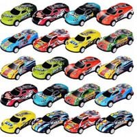 DLA DZIECI W PUDEŁKU ZESTAW WYŚCIGOWYCH AUT