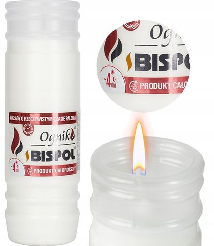 bispol - wkład zalewany ognik wp4 - 24 szt. na Arena.pl