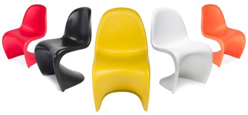 Krzesło hover białe  - polipropylen na Arena.pl