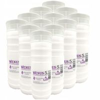 Rewelacyjne wkłady do zniczy Parafinowe Wenus 5 Linis ~5*dni x 12szt.