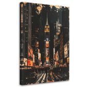 Obraz do salonu sypialni biura loftu, Nowy Jork Times Square