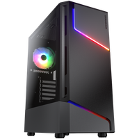 cougar obudowa mx360 rgb, czarna