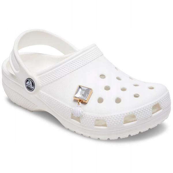 Przypinka Crocs Jibbitz Pin Do Butów Silver Seashell Dangle zdjęcie 2