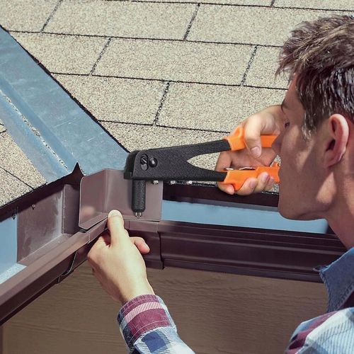 Zestaw Nitownica z Nitami Zrywalnymi 4 KOŃCÓWKI +40szt NITÓW na Arena.pl