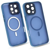 etui do iphone 16 pro max niebieski mat magsafe case plecki ochrona