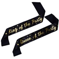 Zestaw szarf King and Queen of the Party