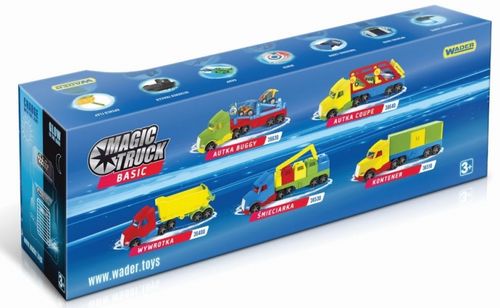 ŚMIECIARKA MAGIC TRUCK BASIC WADER #A1 na Arena.pl