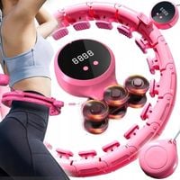 HULA HOP ODCHUDZAJĄCY SMART Z LICZNIKIEM z Obciążeniem Obciążnik Wypustkami