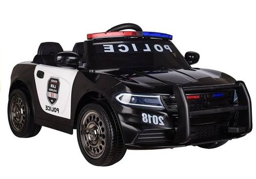 Auto na Akumulator Samochód Policyjny Czarny na Arena.pl