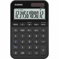 Kalkulator CASIO MS-20YC-BK Zasilanie bateryjno-słoneczne
