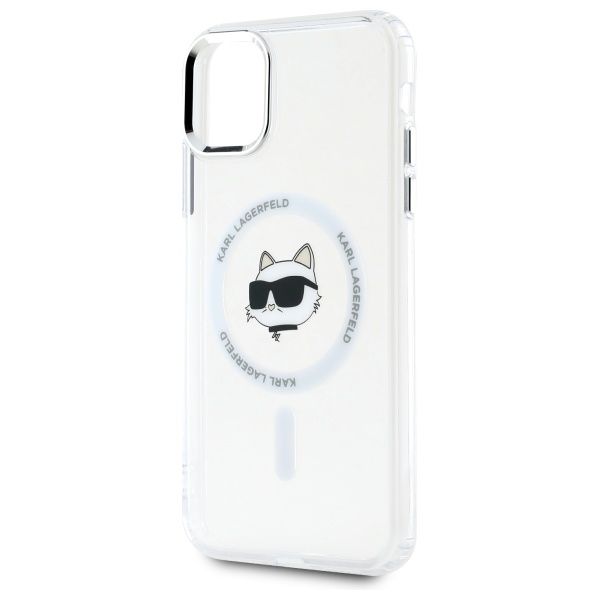Etui Karl Lagerfeld do iPhone 11, iPhone XR, Biały, MagSafe zdjęcie 6