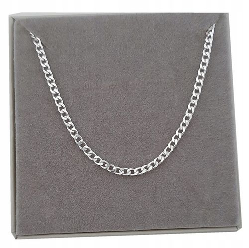 Łańcuszek PANCERKA dla chłopca SREBRO 925 45 cm na Arena.pl