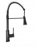 CZARNA BATERIA KUCHENNA WYSOKA ZLEWOZMYWAKOWA