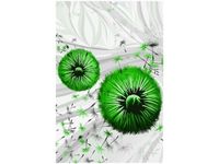 80CM 120 OBRAZ ZIELONE DMUCHAWCE 2 ŚCIENNY