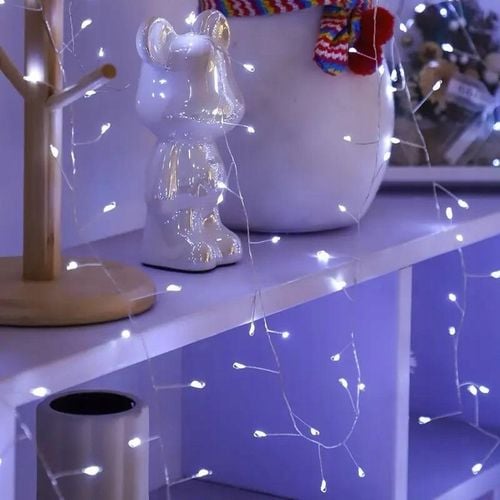 Girlanda LED 30m 1000 diod IP44 zimna biała 8 funkcji do wnętrz i zewnątrz na Arena.pl