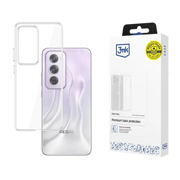 Etui 3mk Clear Case na Oppo Reno 12 Pro - przezroczyste zdjęcie 1