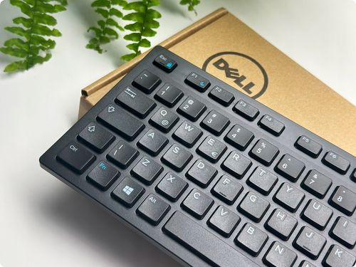 DELL PRO series| Cicha biurowa klawiatura USB 1,8m | CZARNA SLIM REGULOWANA na Arena.pl